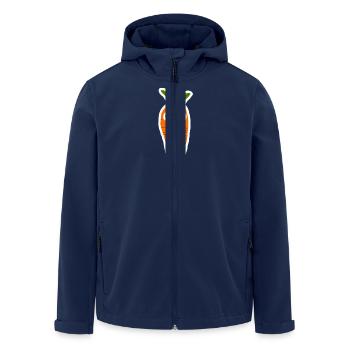 Little Carrot - Recycelte Männer Softshell-Jacke von Stanley/Stella - Navy - Vorne - AI Model Male 185 light (185cm)