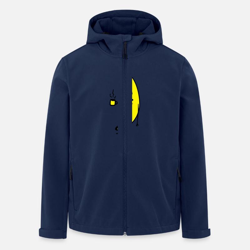 Kaffee Banane - Recycelte Männer Softshell-Jacke von Stanley/Stella - Navy