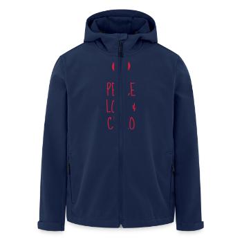 Cello - Violoncelle - Music - Musik - Cellist - Men’s Recycled Softshell Jacket by Stanley/Stella - navy - Front - AI Model Male 185 light (185cm)