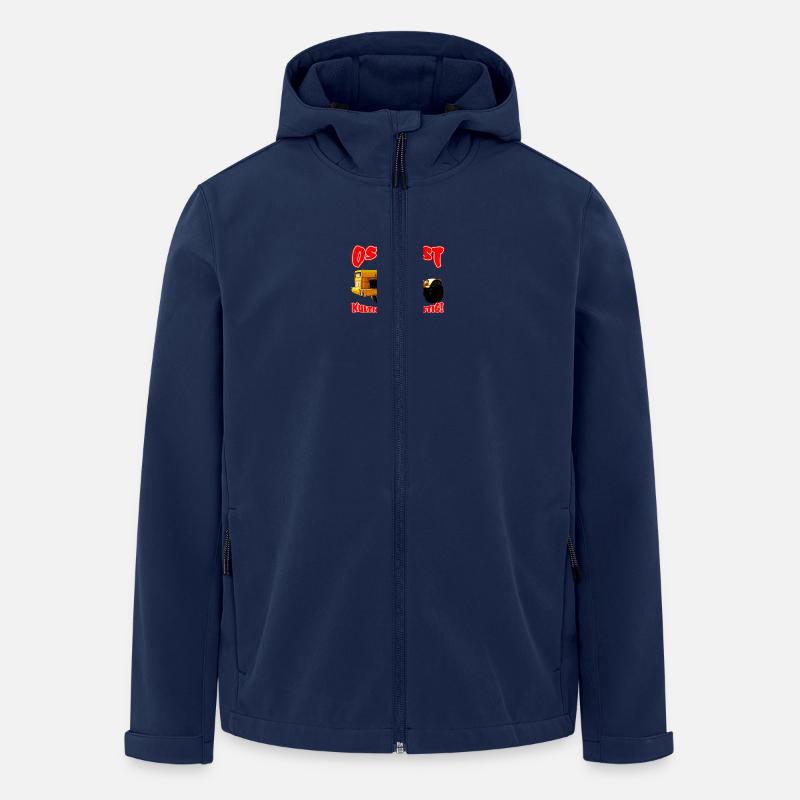 Kirovets K-700 Traktor - Recycelte Männer Softshell-Jacke von Stanley/Stella - Navy
