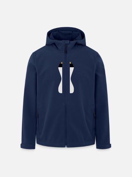 biberon - Veste softshell homme en polyester recyclé Stanley/Stella - marine