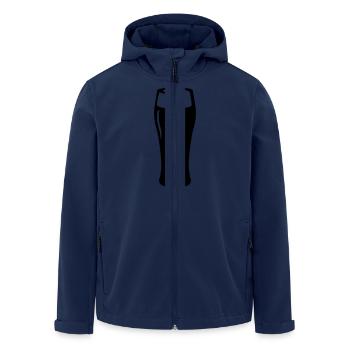 bier_glas_01 - Veste softshell homme en polyester recyclé Stanley/Stella - marine - Devant - AI Model Male 185 light (185cm)