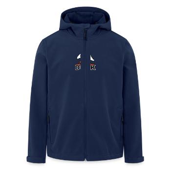 Ducking Duck (3 colors) - Recycelte Männer Softshell-Jacke von Stanley/Stella - Navy - Vorne - AI Model Male 185 light (185cm)
