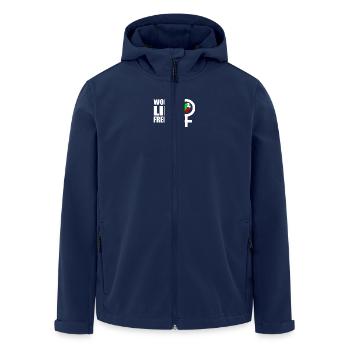 Women life freedom iran - Men’s Recycled Softshell Jacket by Stanley/Stella - navy - Front - AI Model Male 185 light (185cm)