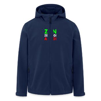 Women life freedom iran - Men’s Recycled Softshell Jacket by Stanley/Stella - navy - Front - AI Model Male 185 light (185cm)