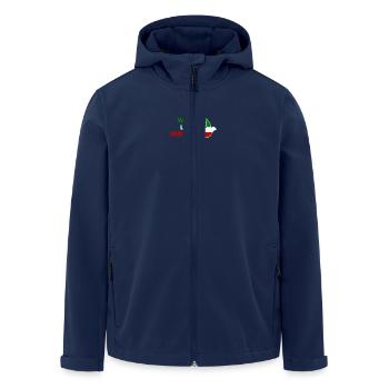 Women life freedom - Men’s Recycled Softshell Jacket by Stanley/Stella - navy - Front - AI Model Male 185 light (185cm)