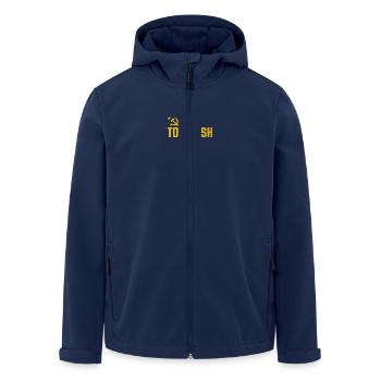 Tovarish - Recycelte Männer Softshell-Jacke von Stanley/Stella - Navy - Vorne - AI Model Male 185 light (185cm)