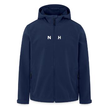 Noah - Recycelte Männer Softshell-Jacke von Stanley/Stella - Navy - Vorne - AI Model Male 185 light (185cm)