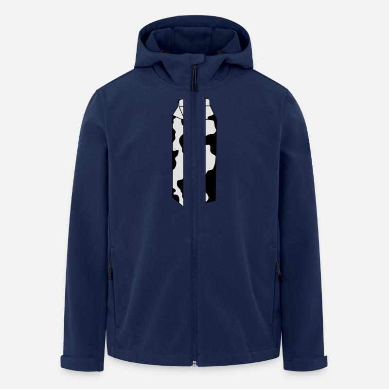 Milch - Recycelte Männer Softshell-Jacke von Stanley/Stella - Navy