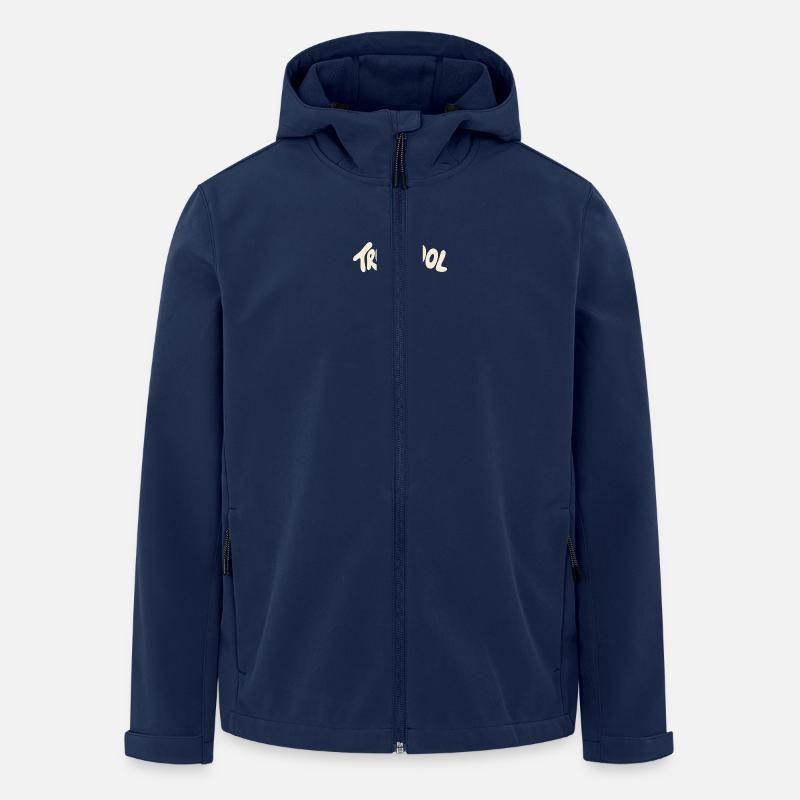 TROPICOOL – pure summer feeling - Men’s Recycled Softshell Jacket by Stanley/Stella - navy