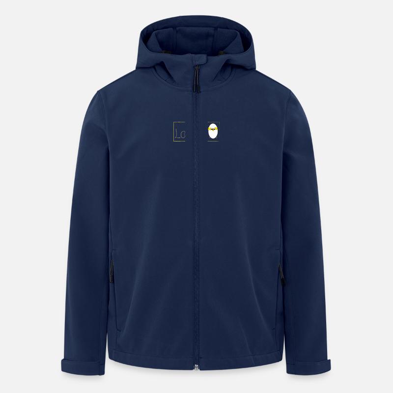 Landei - Recycelte Männer Softshell-Jacke von Stanley/Stella - Navy