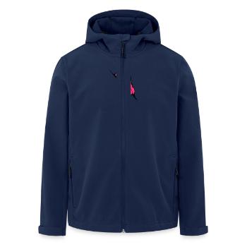Baby Monster - Veste softshell homme en polyester recyclé Stanley/Stella - marine - Devant - AI Model Male 185 light (185cm)