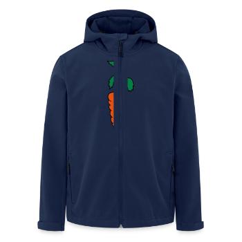 Carotte carotte - Veste softshell homme en polyester recyclé Stanley/Stella - marine - Devant - AI Model Male 185 light (185cm)
