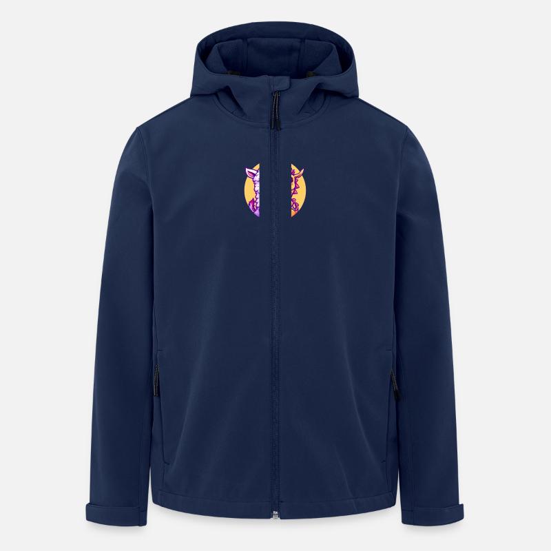 Alway be Friends - Recycelte Männer Softshell-Jacke von Stanley/Stella - Navy