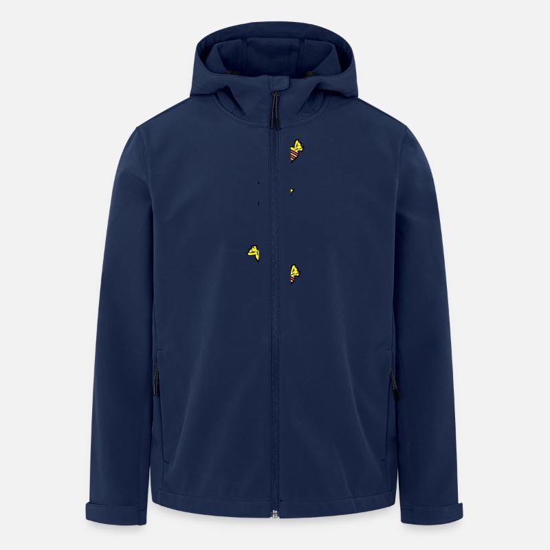 candy_sweets_ay3 - Veste softshell homme en polyester recyclé Stanley/Stella - marine