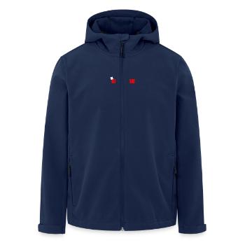 Team bräutigam - Recycelte Männer Softshell-Jacke von Stanley/Stella - Navy - Vorne - AI Model Male 185 light (185cm)