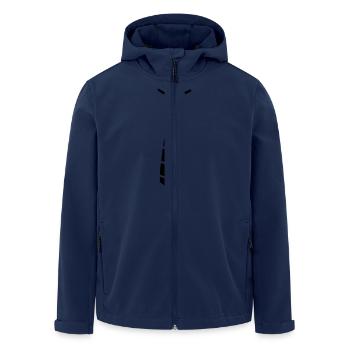 Tie - Recycelte Männer Softshell-Jacke von Stanley/Stella - Navy - Vorne - AI Model Male 185 light (185cm)