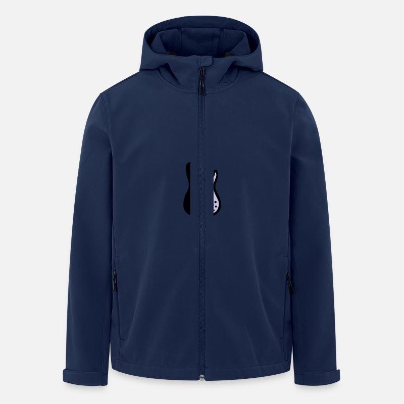 bass - Men’s Recycled Softshell Jacket by Stanley/Stella - navy