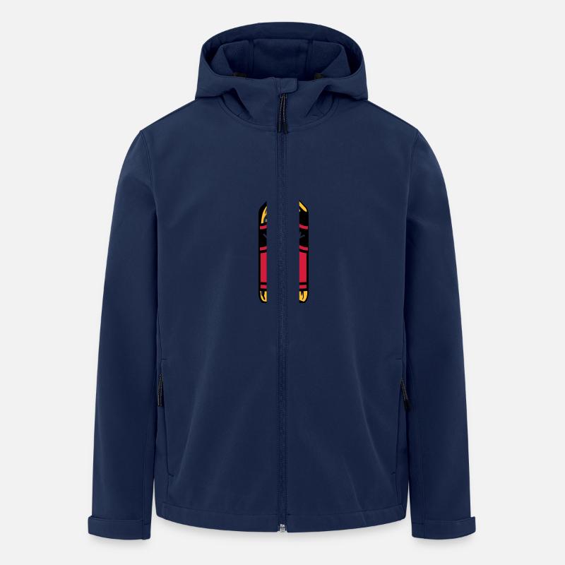Whiskey bottle - Men’s Recycled Softshell Jacket by Stanley/Stella - navy