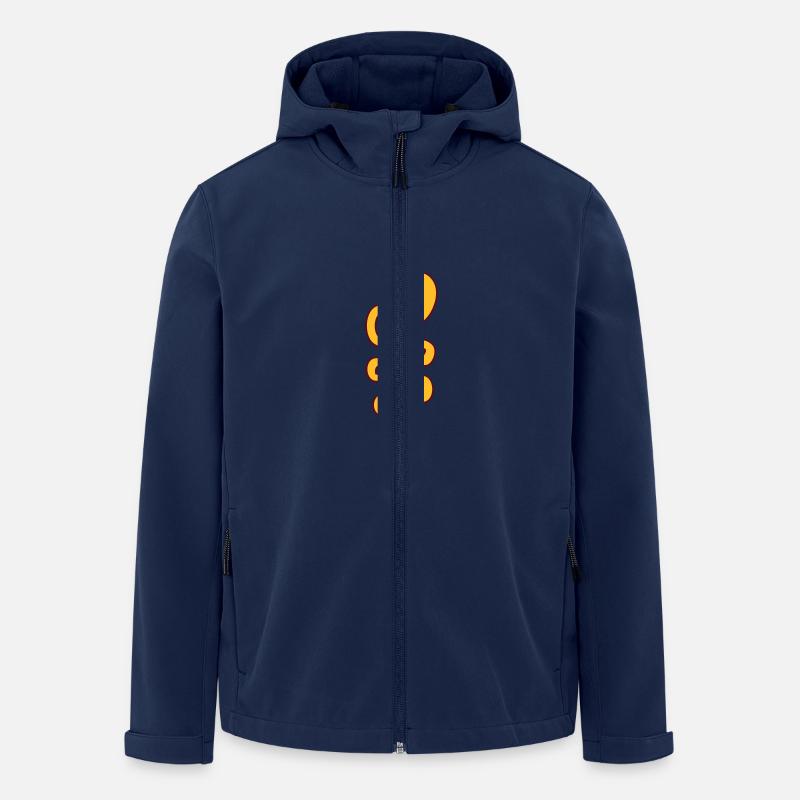 Magen Darm - Recycelte Männer Softshell-Jacke von Stanley/Stella - Navy