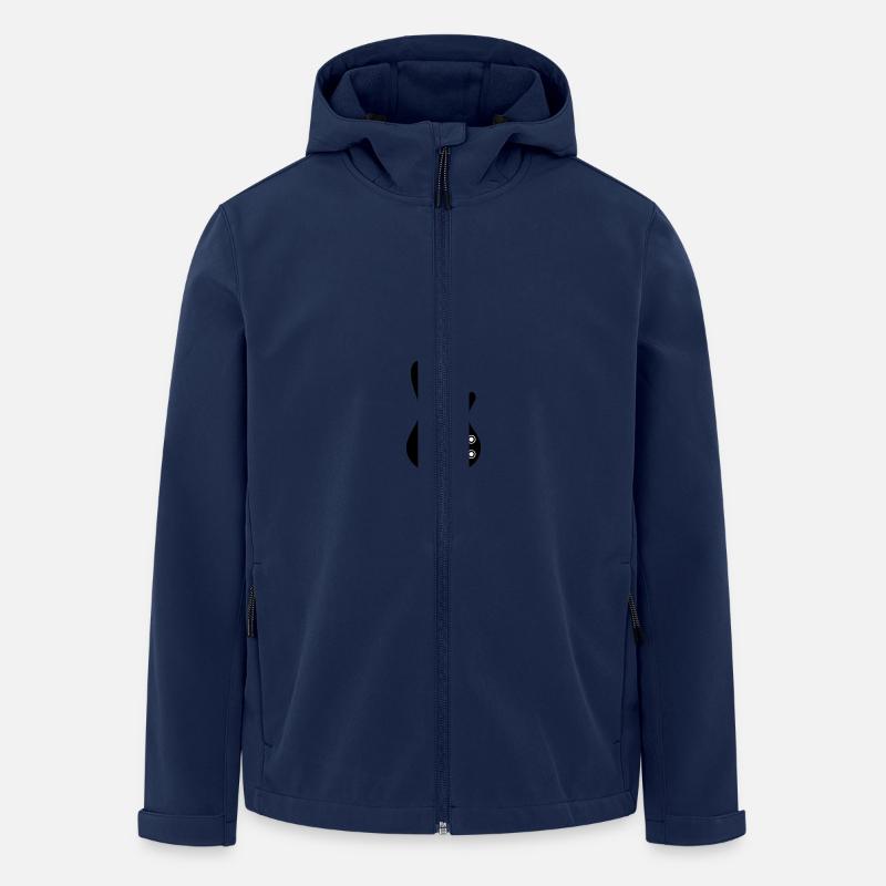 bass 4 - Recycelte Männer Softshell-Jacke von Stanley/Stella - Navy