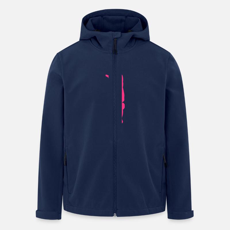 trapeze ballant cirque 1 - Veste softshell homme en polyester recyclé Stanley/Stella - marine