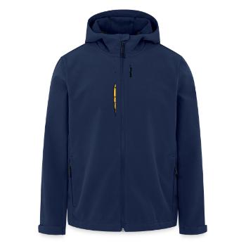 carrot - Veste softshell homme en polyester recyclé Stanley/Stella - marine - Devant - AI Model Male 185 light (185cm)