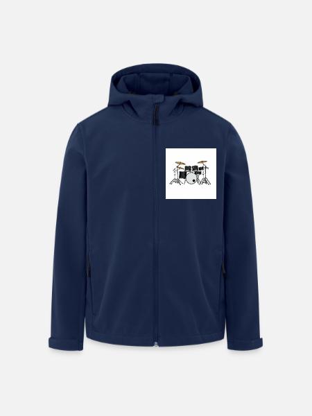 Rummut: rytmi veressä - Miesten softshell-takki kierrätetystä polyesteristä Stanley/Stellalta - laivastonsininen