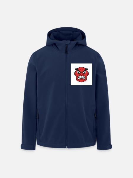 Expressive rage: A powerful display - Men’s Recycled Softshell Jacket by Stanley/Stella - navy