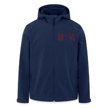 Choreographer Dance Teacher - Men’s Recycled Softshell Jacket by Stanley/Stella - navy - Front - AI Model Male 185 light (185cm)