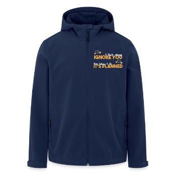Verhaltenstherapie Therapie Verhalten - Recycelte Männer Softshell-Jacke von Stanley/Stella - Navy - Vorne - AI Model Male 185 light (185cm)
