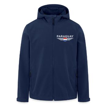 Paraguay Fan T-Shirt - Veste softshell homme en polyester recyclé Stanley/Stella - marine - Devant - AI Model Male 185 light (185cm)