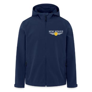 New Mexico Fan T-Shirt – a must-have for fans! - Men’s Recycled Softshell Jacket by Stanley/Stella - navy - Front - AI Model Male 185 light (185cm)