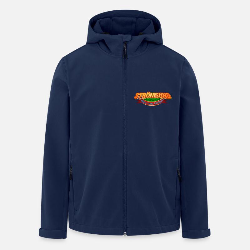 Strömsund - Recycelte Männer Softshell-Jacke von Stanley/Stella - Navy