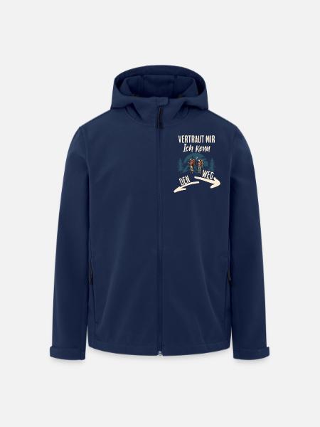 Errer - Veste softshell homme en polyester recyclé Stanley/Stella - marine