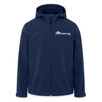 Bachelor of Environmental Science (B.Env.Sc.) - Men’s Recycled Softshell Jacket by Stanley/Stella - navy - Front - AI Model Male 185 light (185cm)