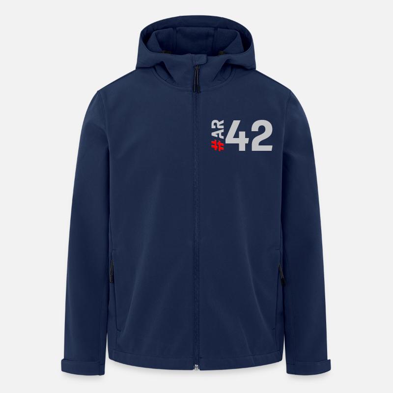 AR42-KARTON - Recycelte Männer Softshell-Jacke von Stanley/Stella - Navy