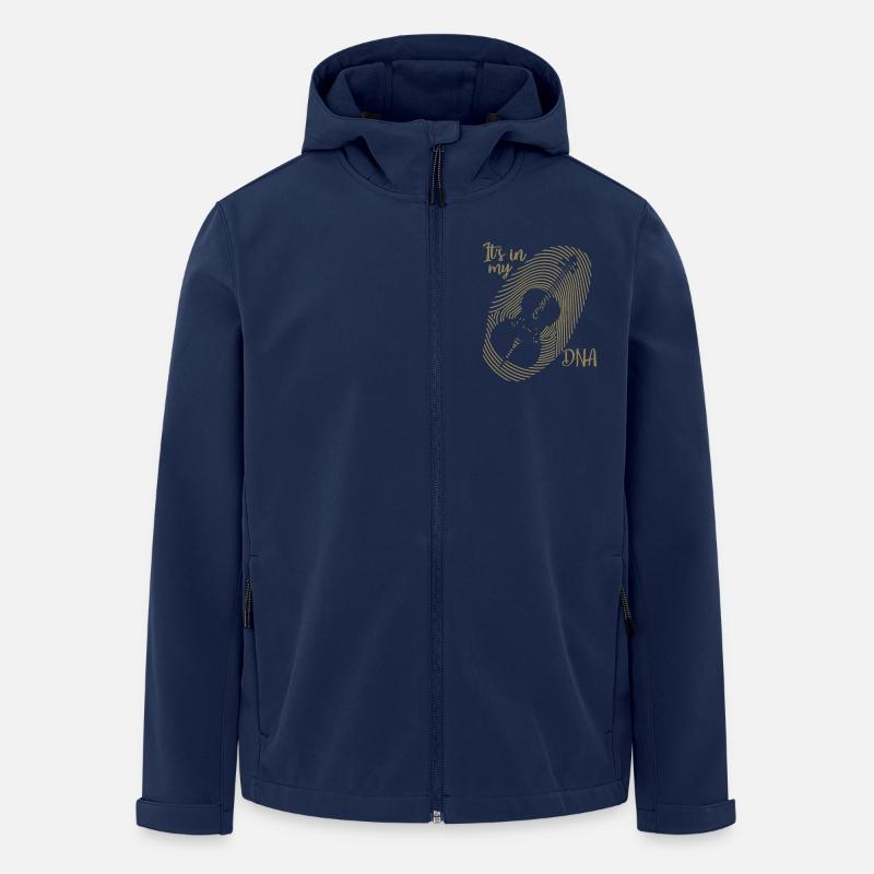 Cello Cellospieler KLassische Musik - Recycelte Männer Softshell-Jacke von Stanley/Stella - Navy