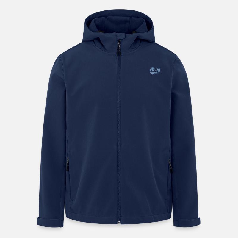 Schweißer Design Schweißer Pocket - Recycelte Männer Softshell-Jacke von Stanley/Stella - Navy