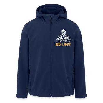 Crâne d’entraînement dur No Limit avec haltère - Veste softshell homme en polyester recyclé Stanley/Stella - marine - Devant - AI Model Male 185 light (185cm)