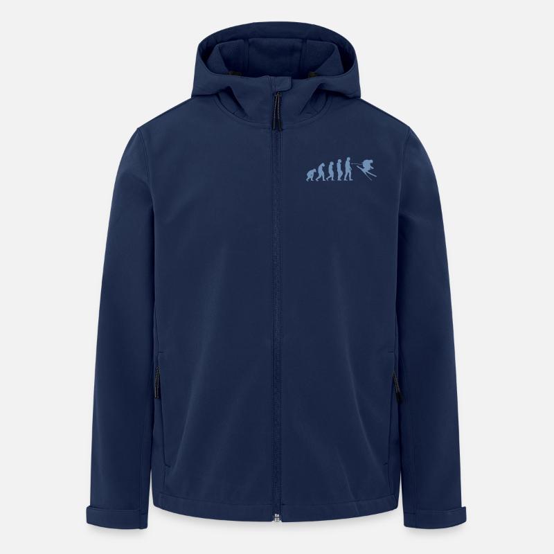 T-shirt Ski Evolution - Veste softshell homme en polyester recyclé Stanley/Stella - marine