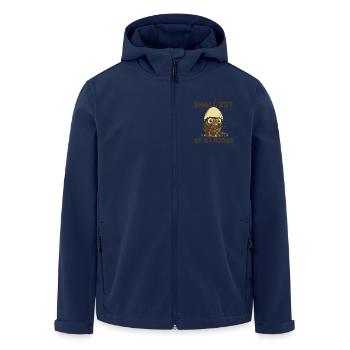 Maus - Recycelte Männer Softshell-Jacke von Stanley/Stella - Navy - Vorne - AI Model Male 185 light (185cm)