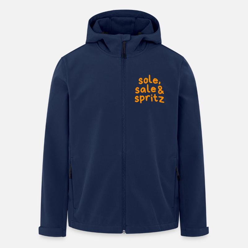 Spritz en vente unique - Veste softshell homme en polyester recyclé Stanley/Stella - marine