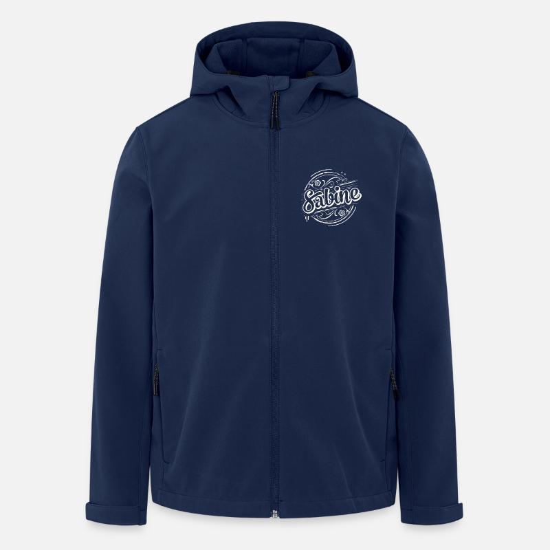 Sabine - Recycelte Männer Softshell-Jacke von Stanley/Stella - Navy