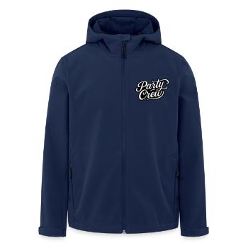 Équipe de fête - Veste softshell homme en polyester recyclé Stanley/Stella - marine - Devant - AI Model Male 185 light (185cm)