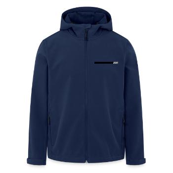 2025 Line - Men’s Recycled Softshell Jacket by Stanley/Stella - navy - Front - AI Model Male 185 light (185cm)