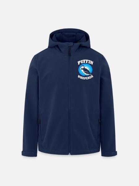 Papageientaucher Puffin - Men’s Recycled Softshell Jacket by Stanley/Stella - navy