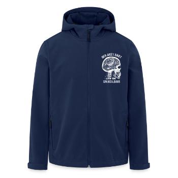Der Arzt sagt es ist unheilbar - Skorpion - Recycelte Männer Softshell-Jacke von Stanley/Stella - Navy - Vorne - AI Model Male 185 light (185cm)