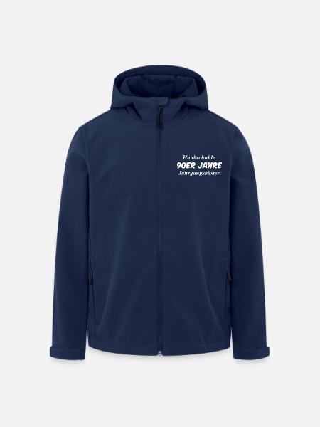 School - Men’s Recycled Softshell Jacket by Stanley/Stella - navy