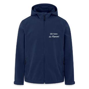 Saarländer Saarländisch Saar Saarland Geschenk - Recycelte Männer Softshell-Jacke von Stanley/Stella - Navy - Vorne - AI Model Male 185 light (185cm)